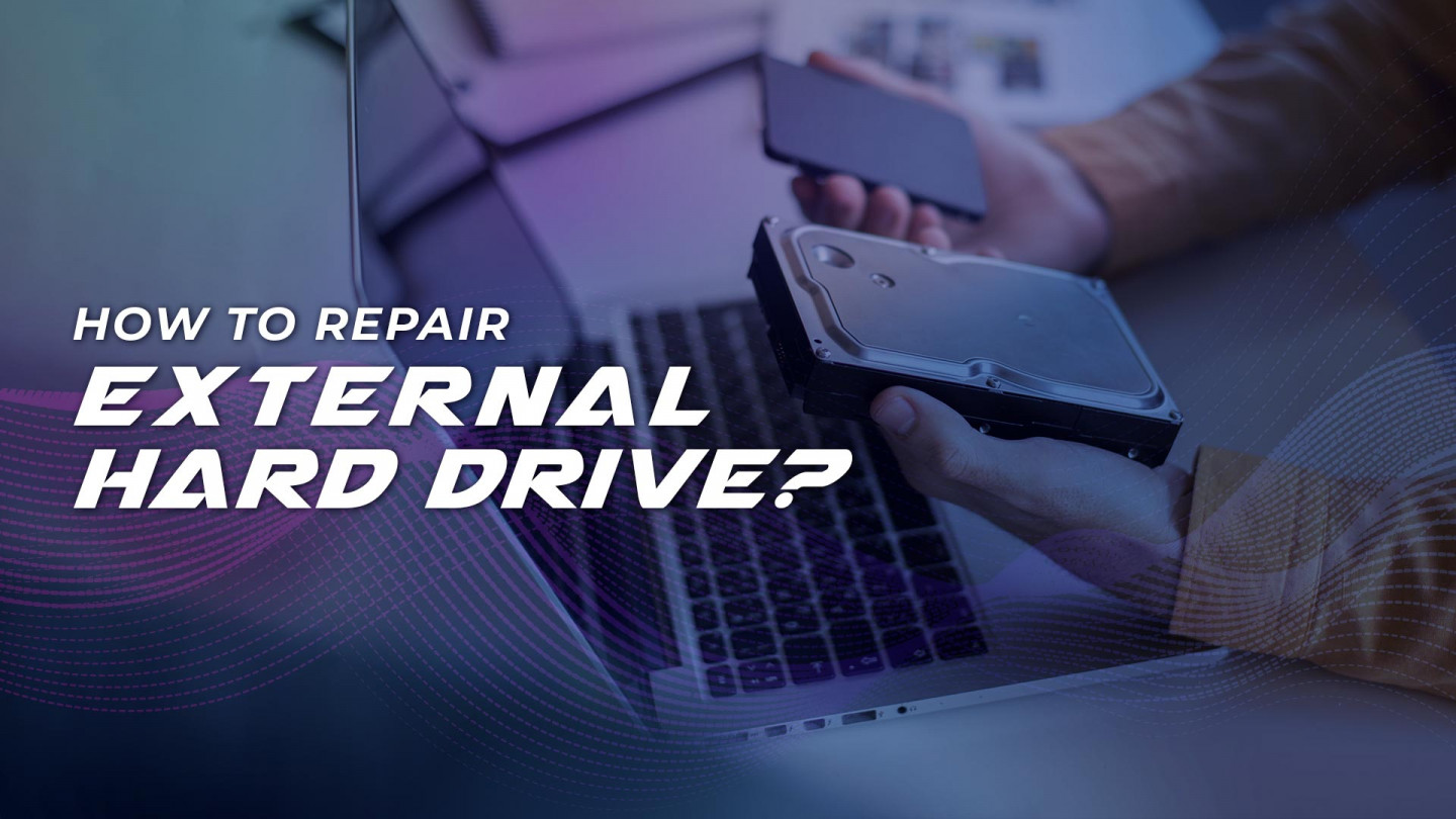 how to repair external hard drive