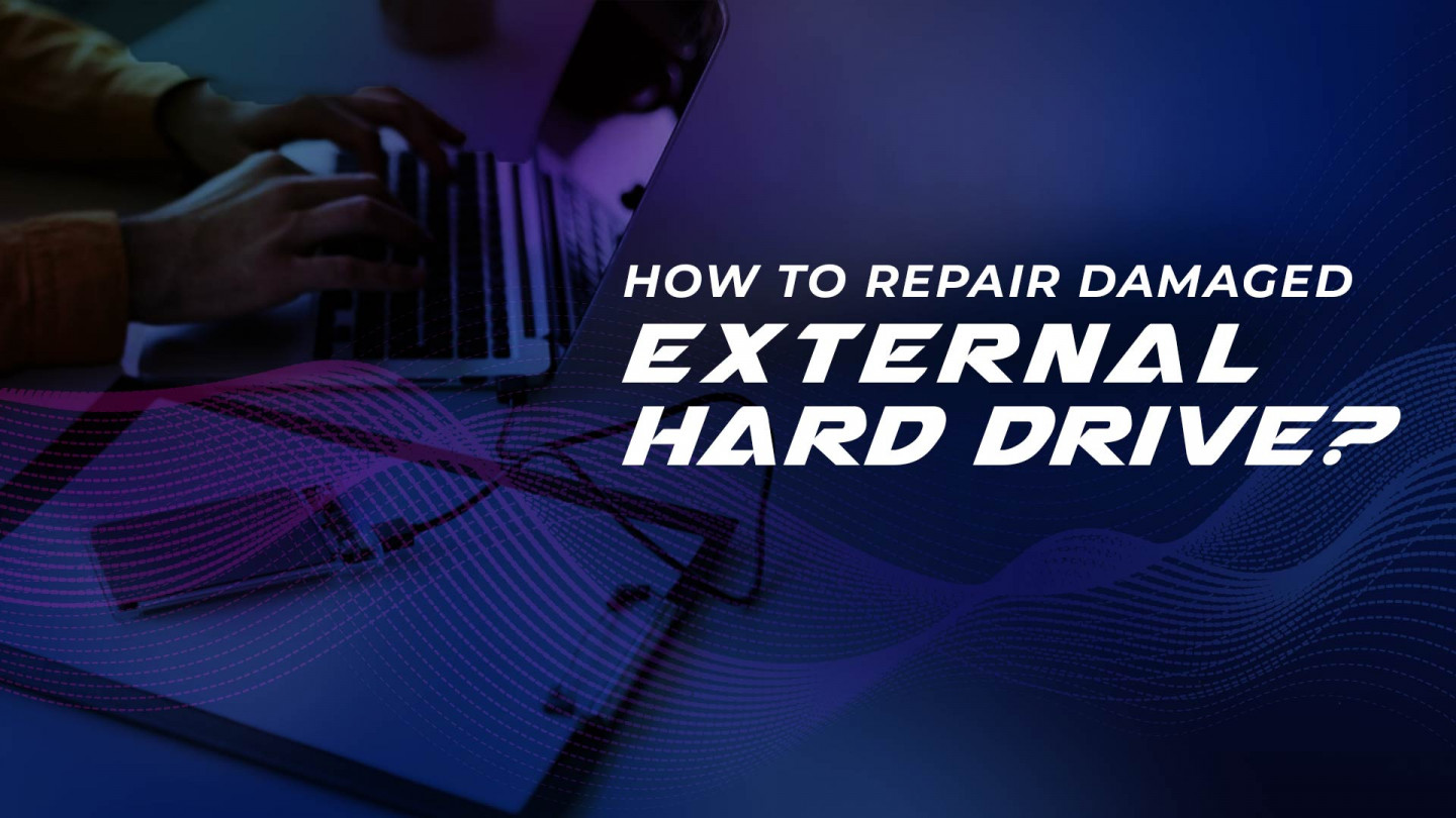 how to repair damaged external hard drive